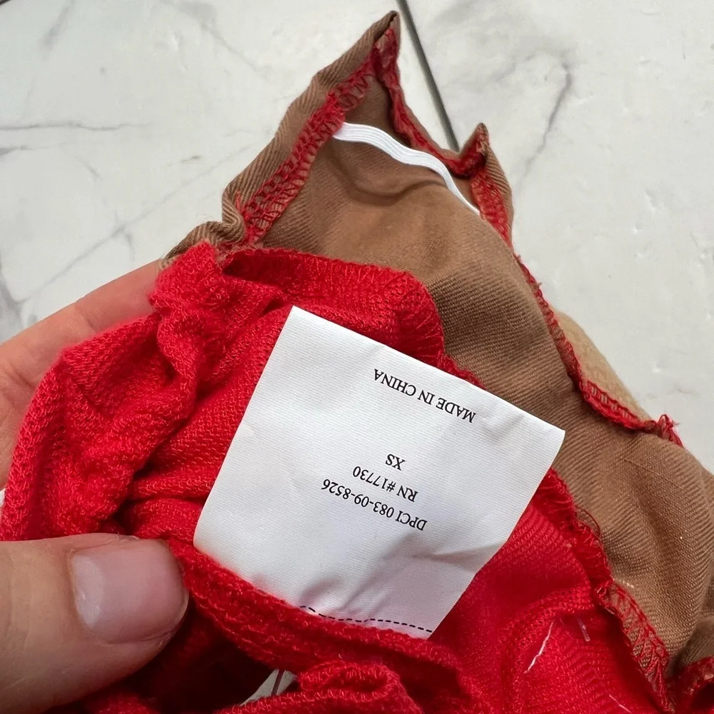 Target Red and Tan Dog Costume